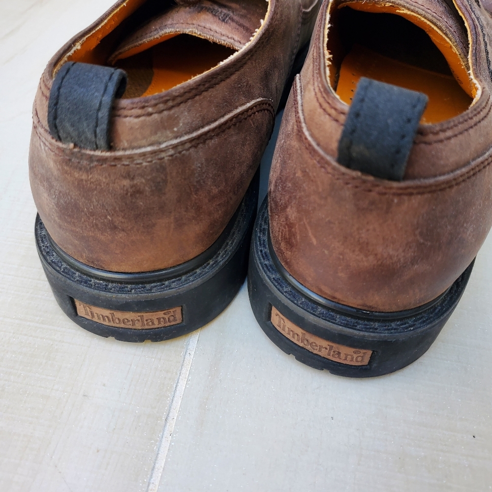 MEN'S TIMBERLAND waterproof Oxford shoes - Picture 6 of 8